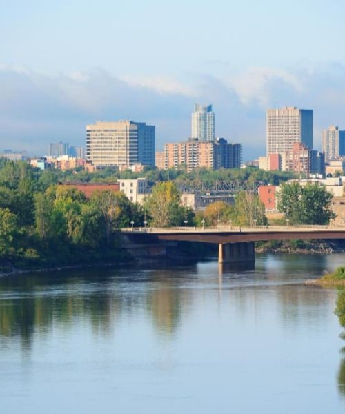 Sea-side view of the Washington